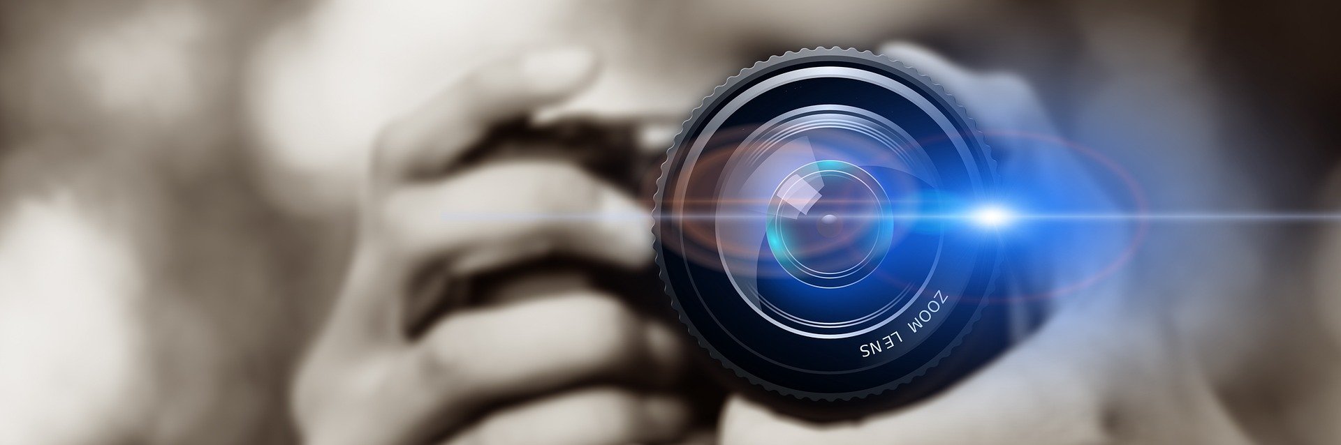 Un appareil photo numérique reflex
